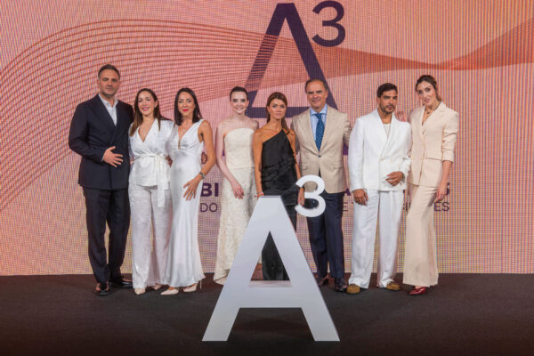 Grupo de ponentes del evento A3 organizado por Grupo Alma Medica-Irradia y Allergan Aesthetics.