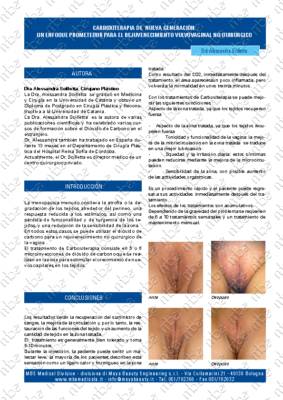 Carboxiterapia y rejuvenecimiento vulvovaginal