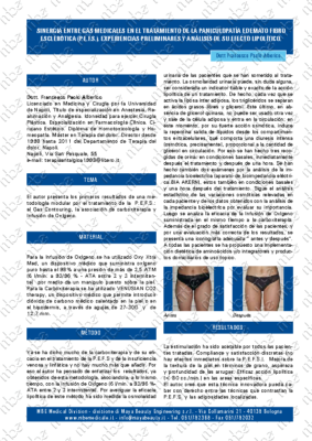 Sinergia entre gas medicinales